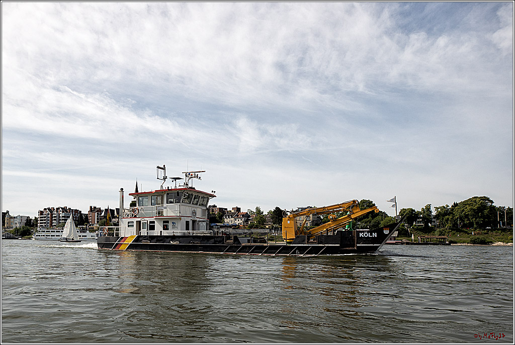100 Jahre Rheinwoche 2022 - 1. Wettfahrt Porz - Hitdorf, 03.06.2022,